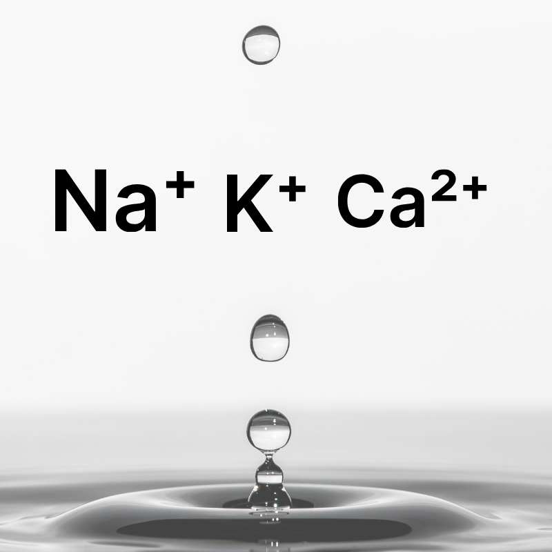 Natrium, Kalium & Calcium