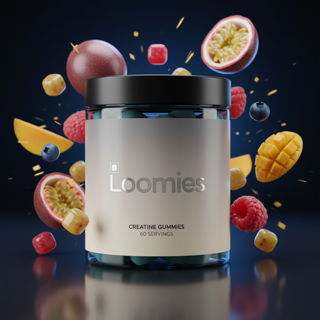 Loomies™ Kreatinin Monohydrate Gummies