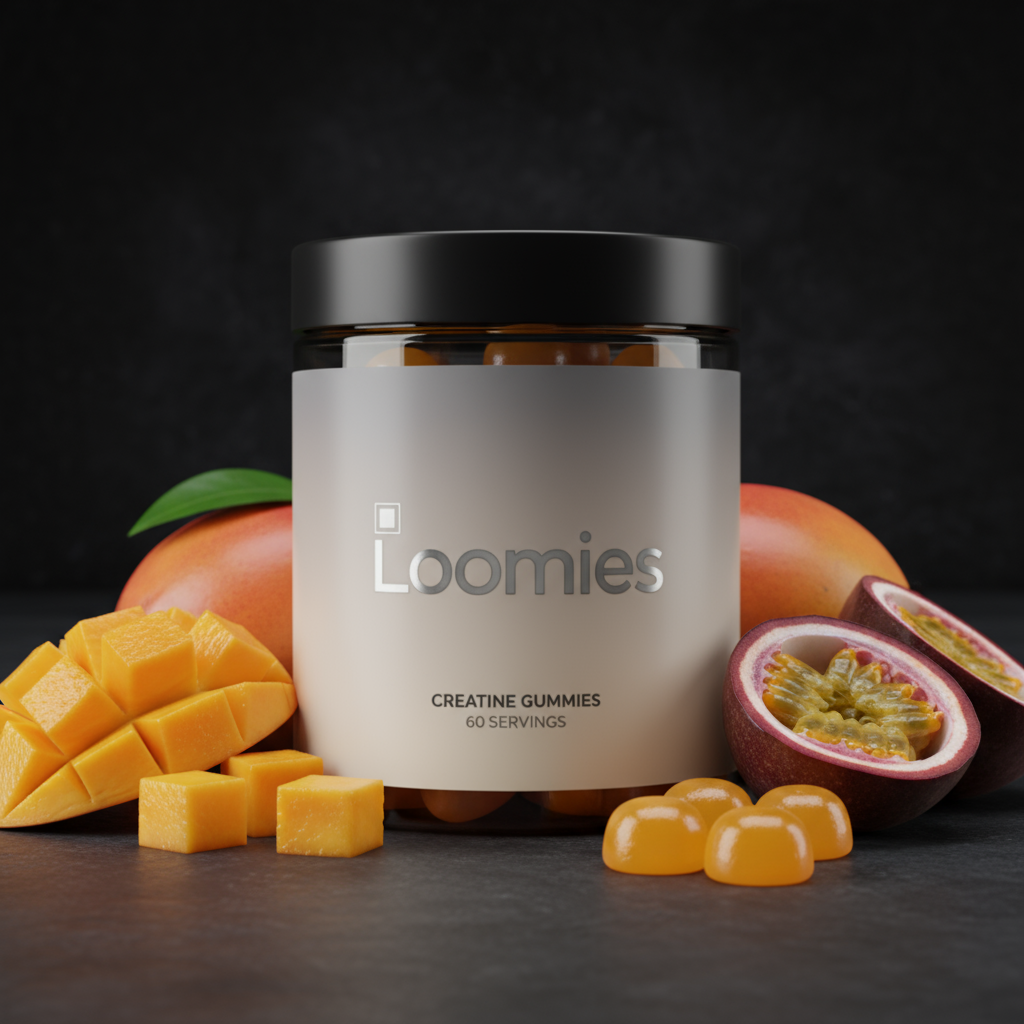 Loomies™ Kreatinin Monohydrate Gummies
