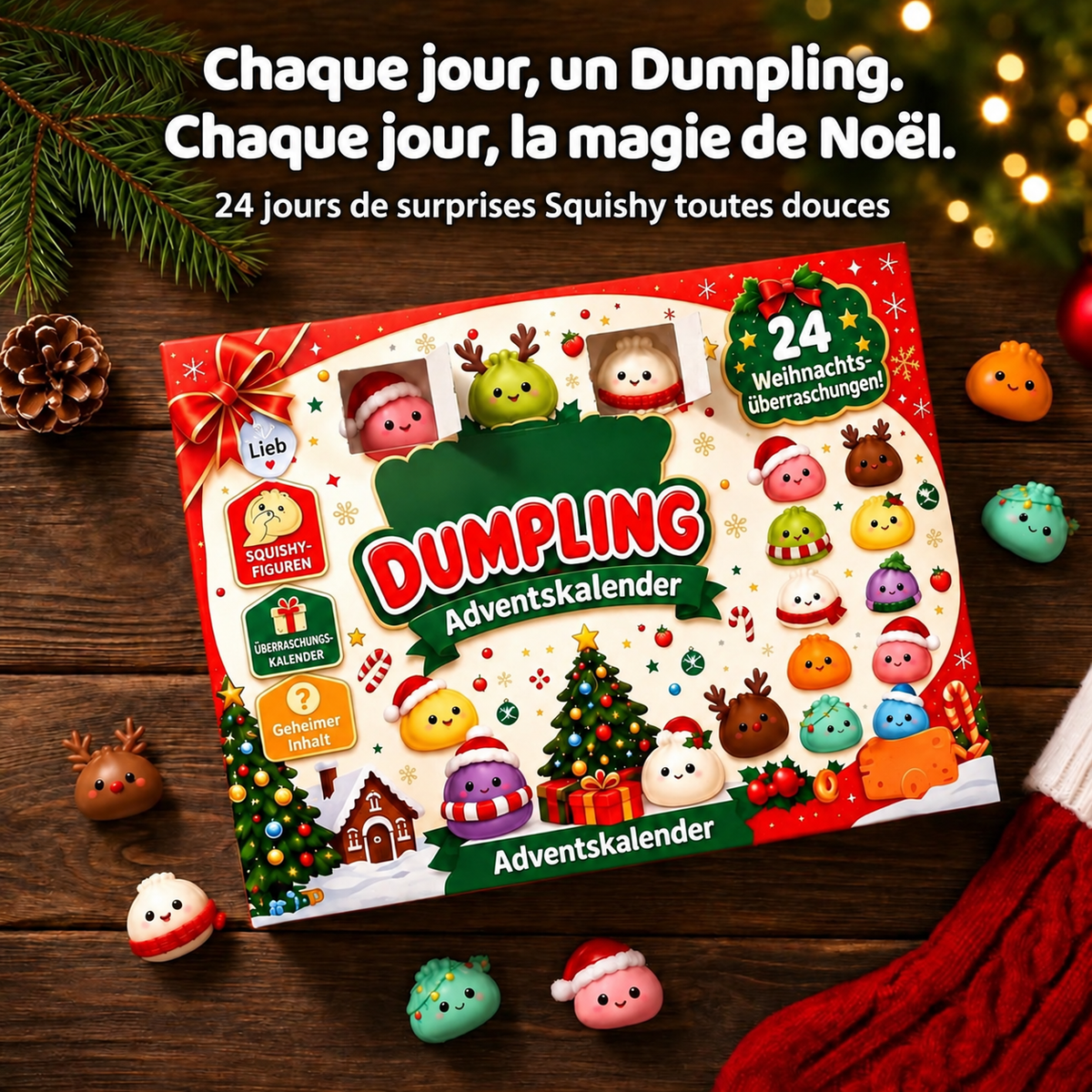 Calendrier de l’Avent Squishy Dumpling 2026