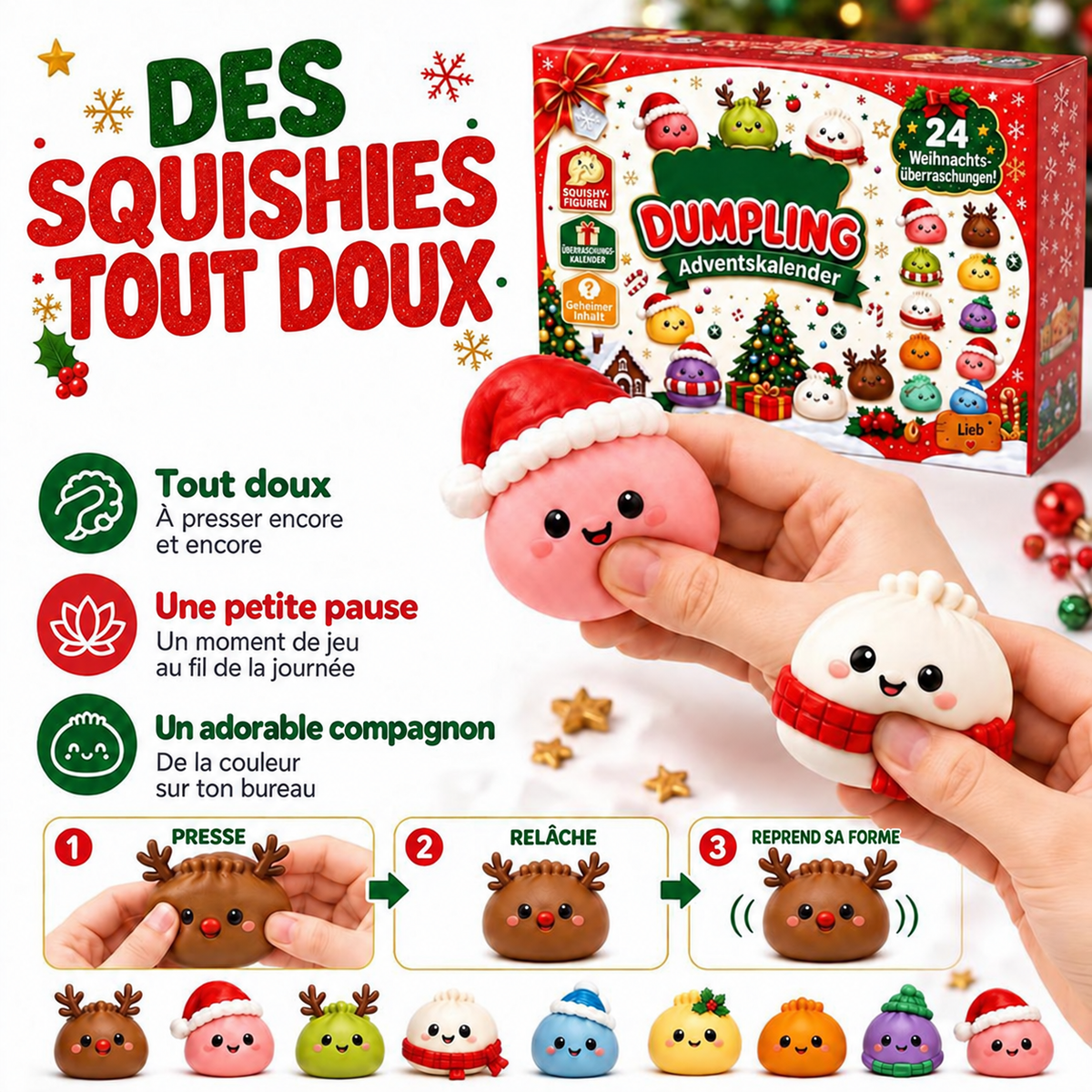 Calendrier de l’Avent Squishy Dumpling 2026