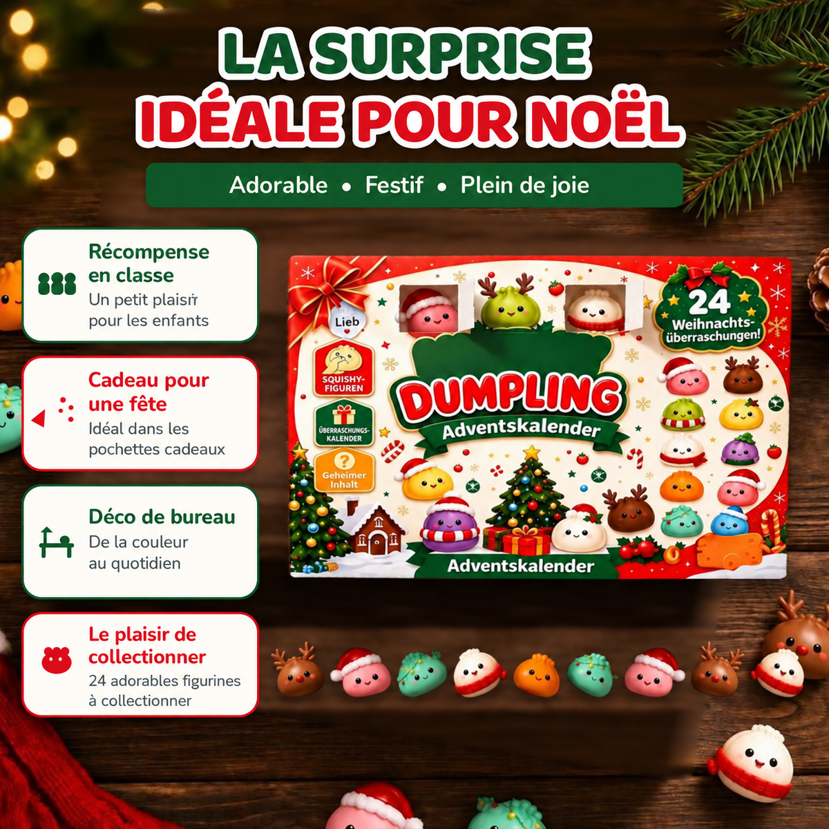 Calendrier de l’Avent Squishy Dumpling 2026