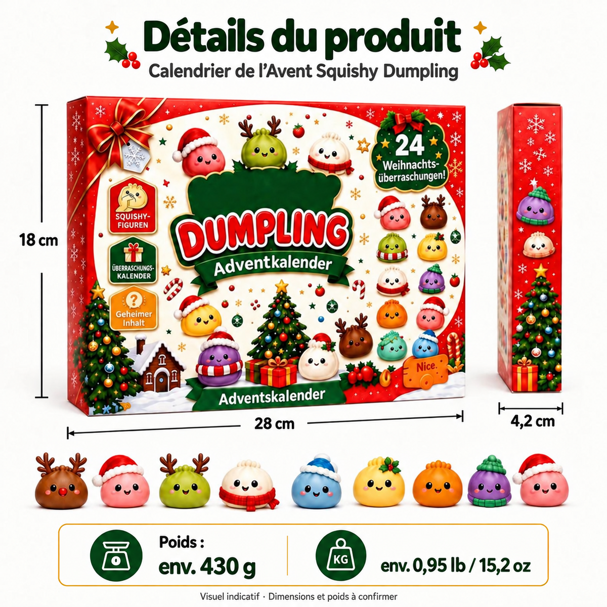 Calendrier de l’Avent Squishy Dumpling 2026